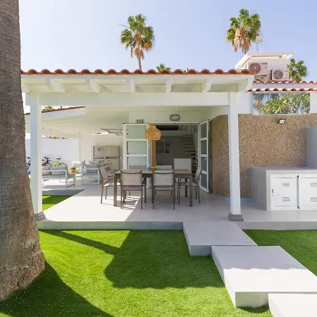 Aquarium Private Jacuzzi, 3 Bedrooms, Ac And Bikes Appartement Maspalomas (Gran Canaria)