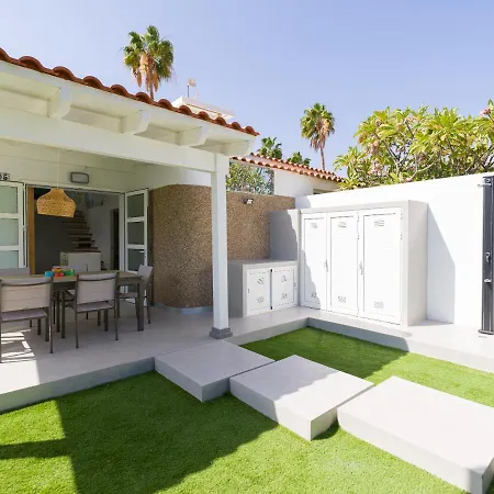 Aquarium Private Jacuzzi, 3 Bedrooms, Ac And Bikes Maspalomas (Gran Canaria)