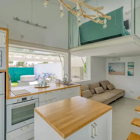 Aquarium Private Jacuzzi, 3 Bedrooms, Ac And Bikes Appartement Maspalomas (Gran Canaria)